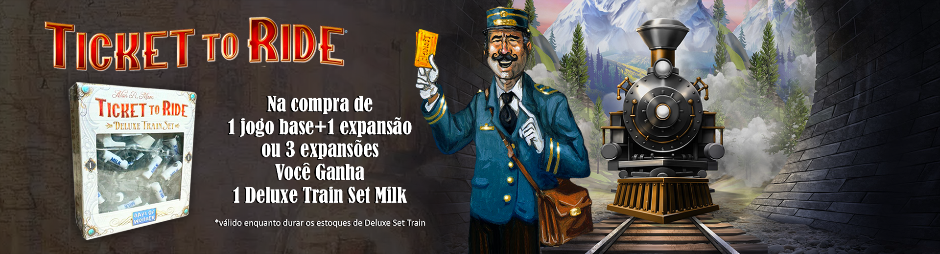 TICKET TO RIDE PROMO&Ccedil;&Atilde;O