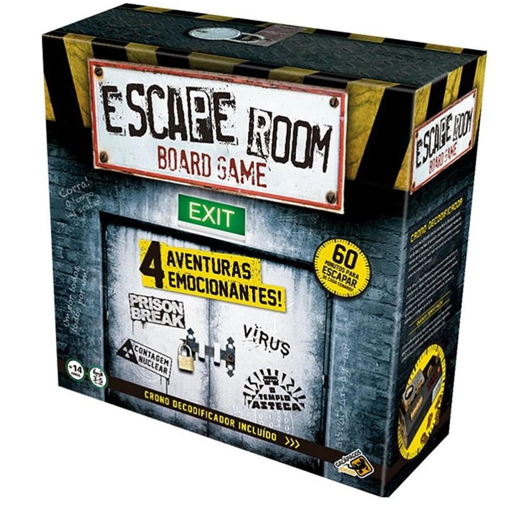 ESCAPE ROOM BOARD GAME GAL PAGOS Paladins Games Store